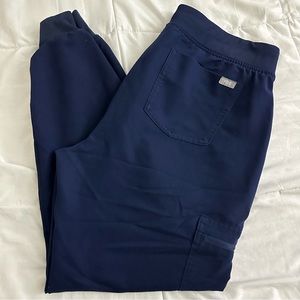 Zamora jogger Figs scrub pants (Navy Blue)